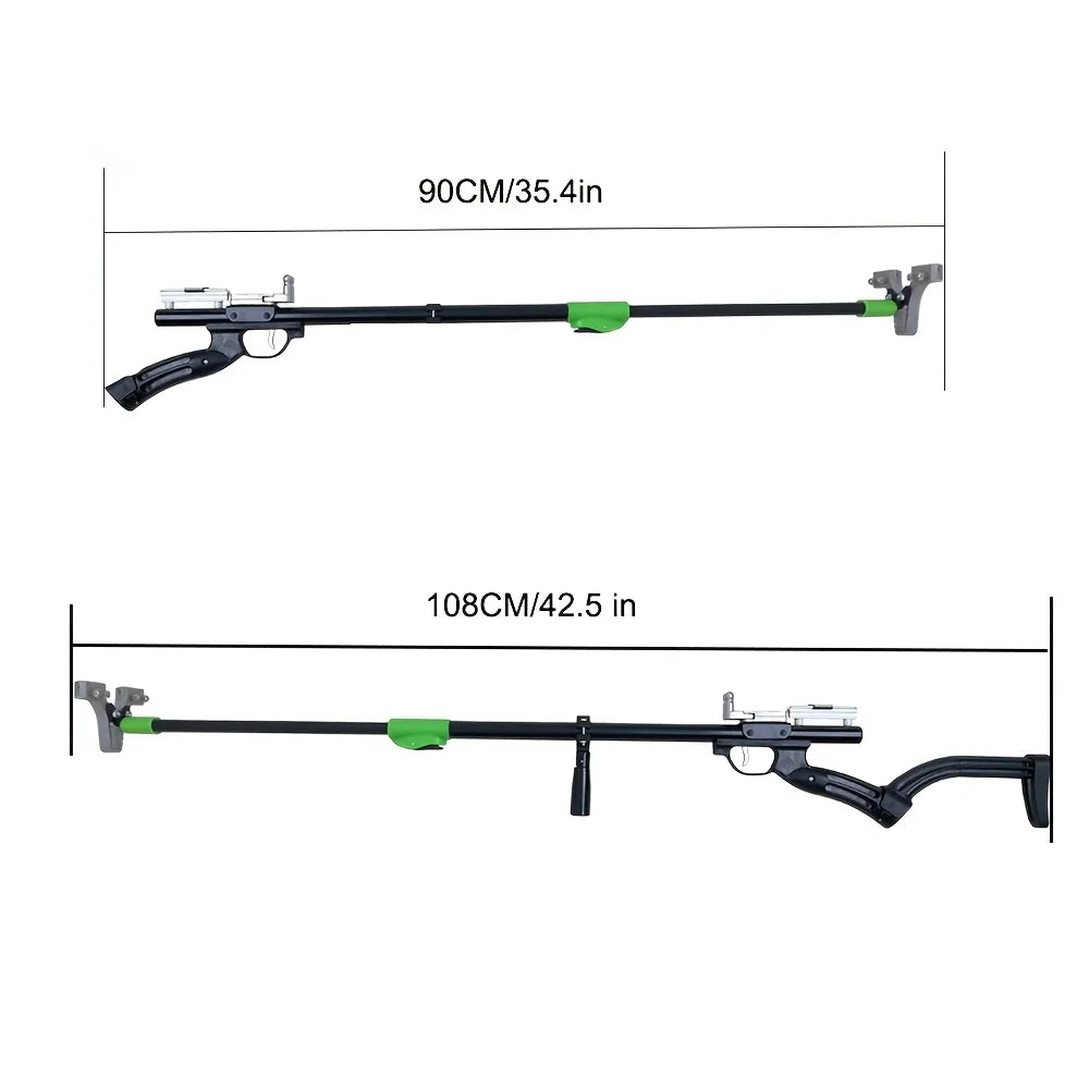 Precision Metal Slingshot With Ergonomic Handle And Trigger