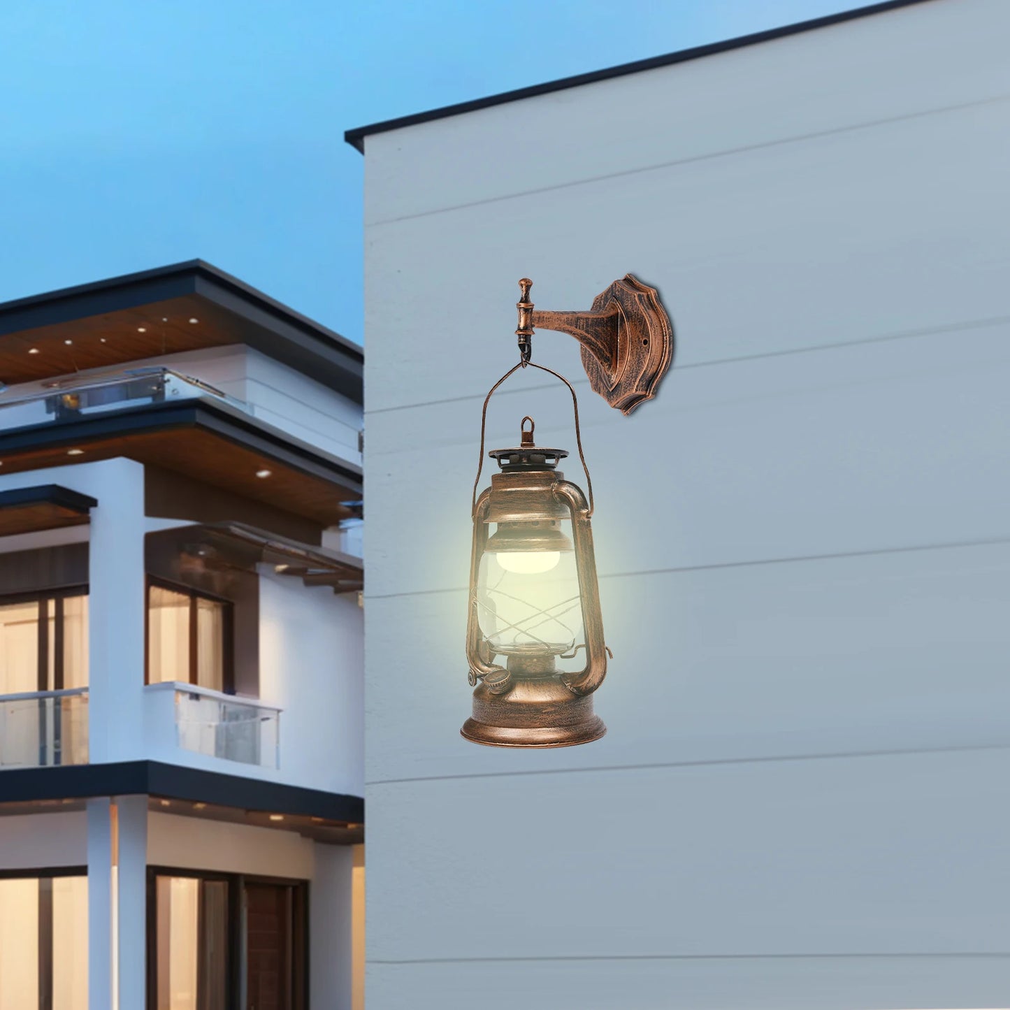 Bymaocar Wall Light Outdoor Bronze Lanterns For Facades And Yards