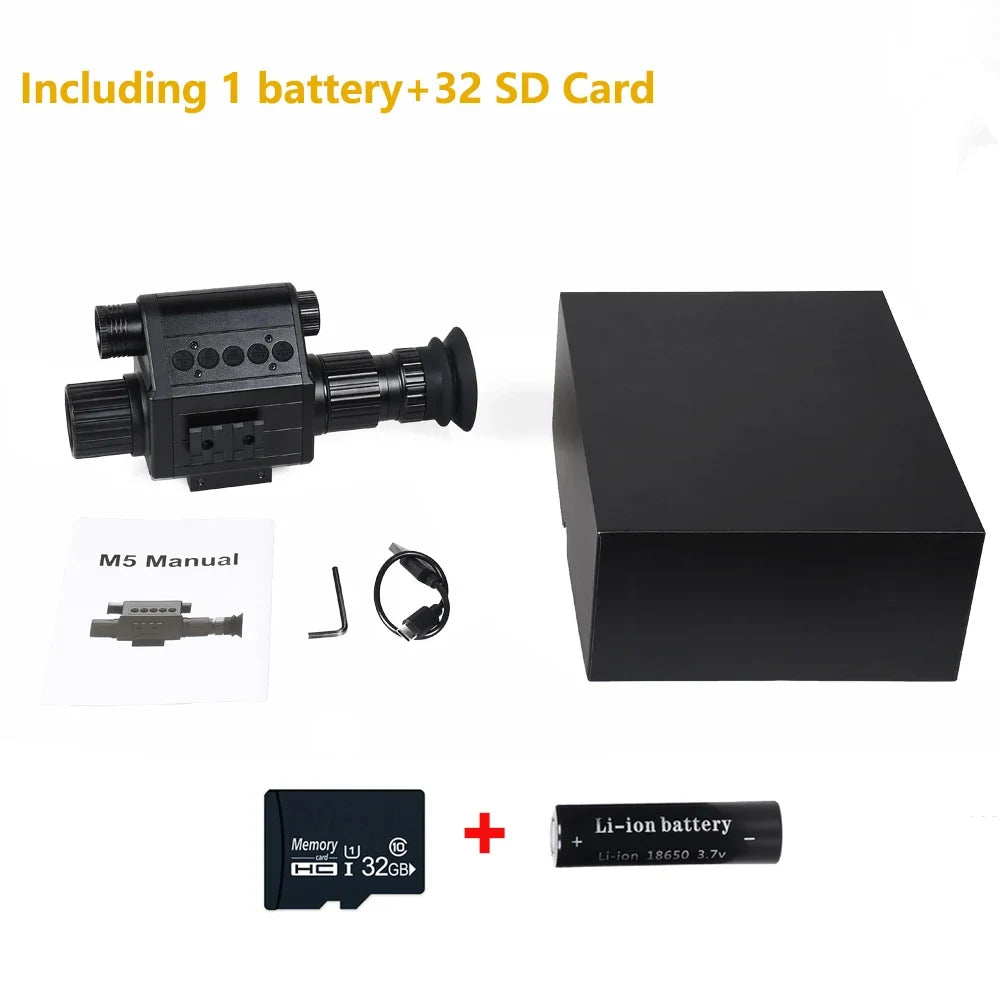 Tensdarcam Digital Night Vision Monocular With Infrared Camera