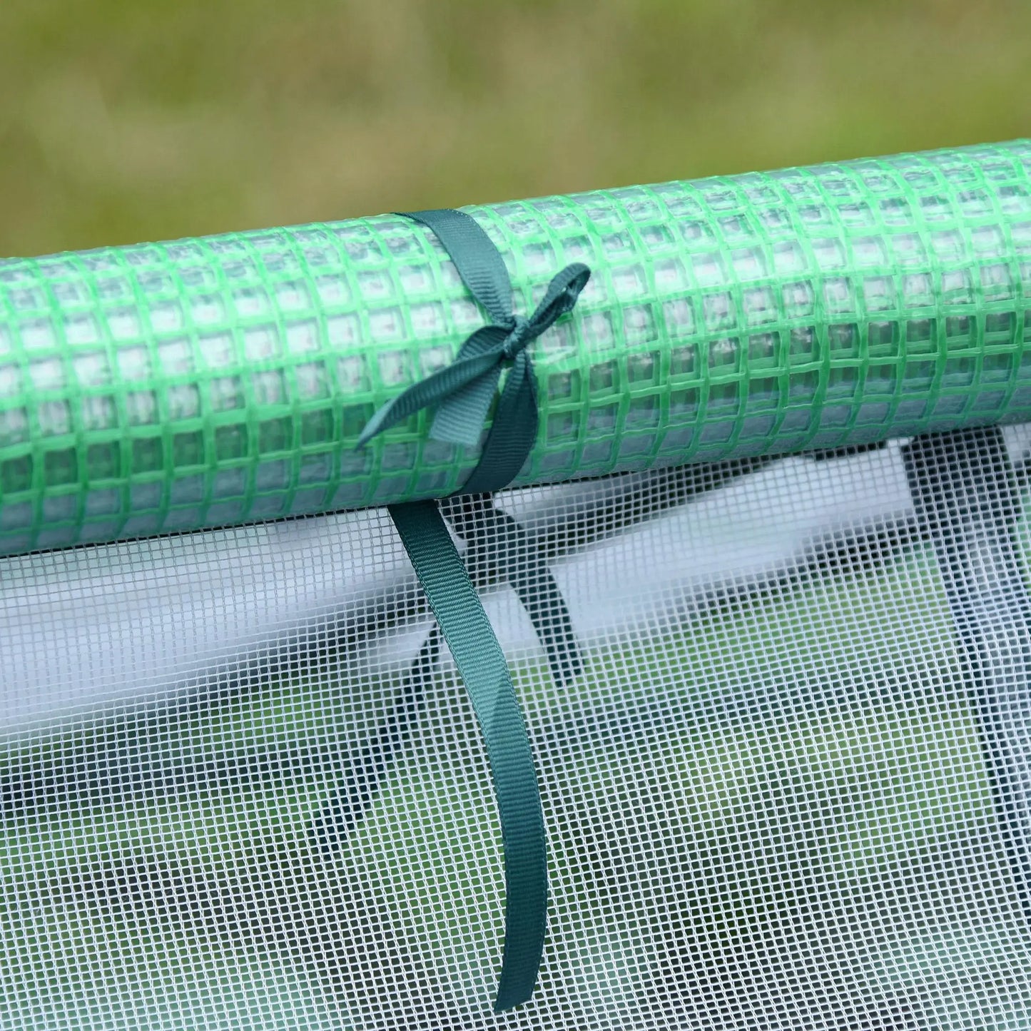 71" X 55" X 32" Mini Portable Greenhouse W/ Zippered Windows & Door, Green