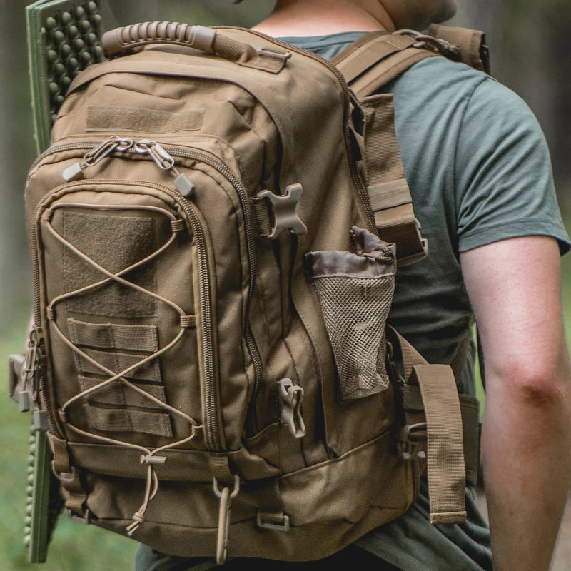LQARMY Outdoor Tactical Backpack for Hiking