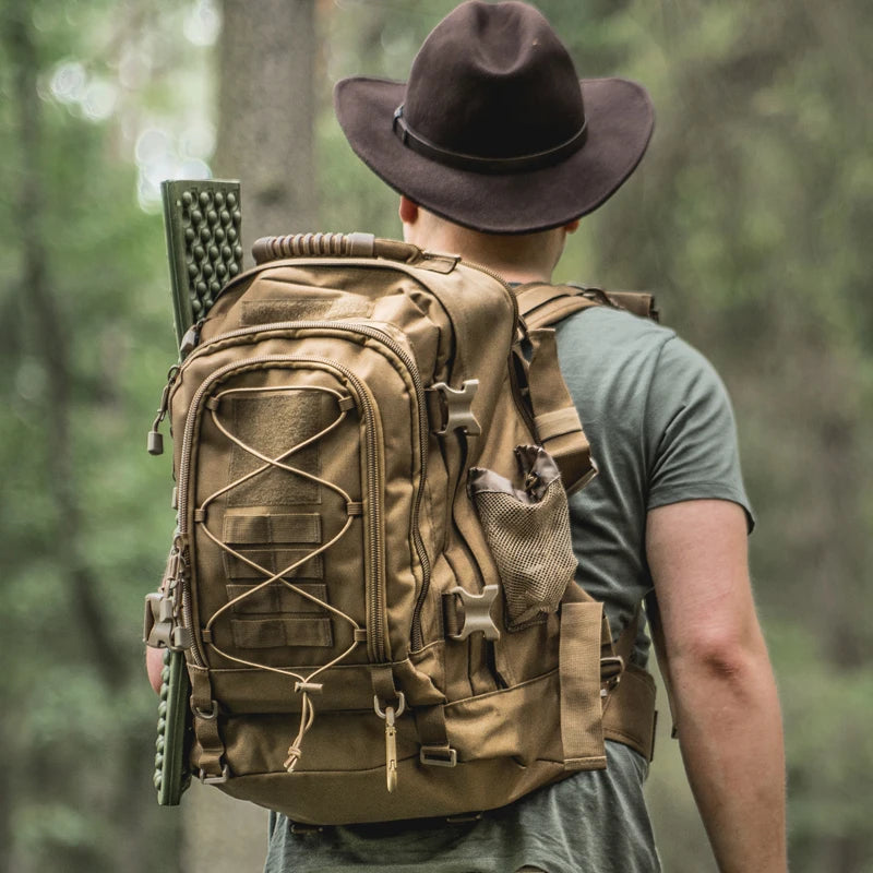 LQARMY Outdoor Tactical Backpack for Hiking