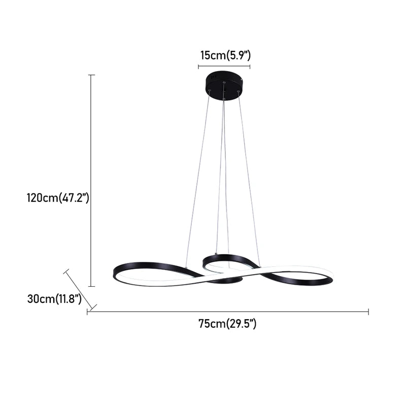 GreeLustr Nordic Led Pendant Light Modern Minimalist Chandelier