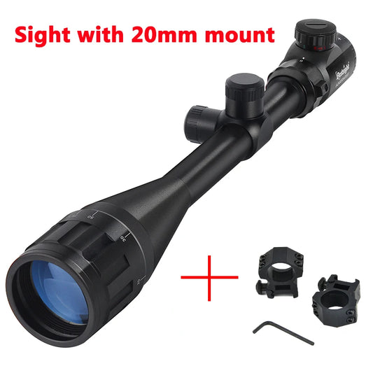Bestsight Illuminated Tactical Hunting Rifle Scope With Red Green Reticle