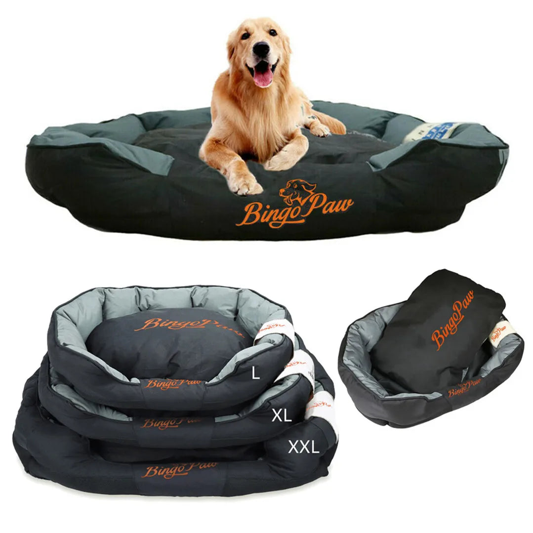 BINGOPAW Waterproof Orthopedic Dog Bed Sofa Mat Kennel Washable