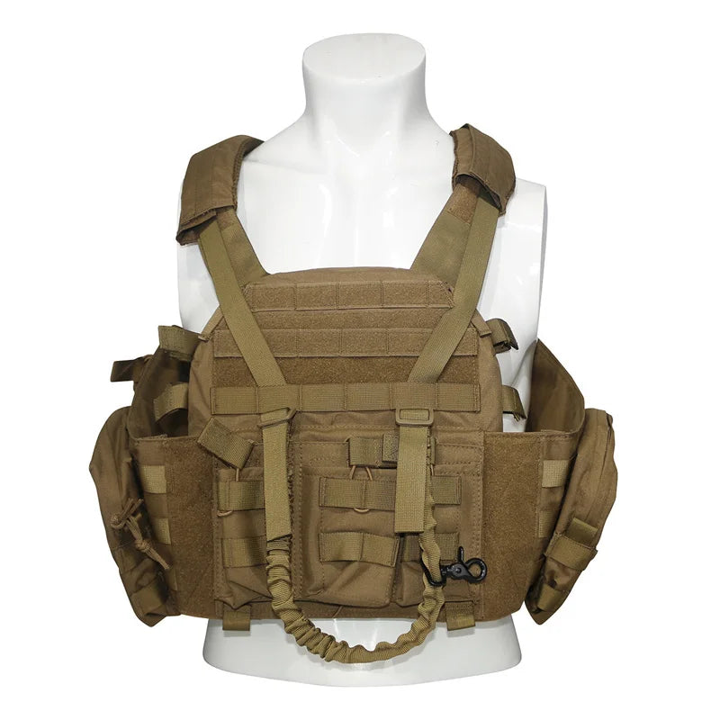 LQARMY Tactical Plate Carrier Vest for Airsoft and Outdoor Use