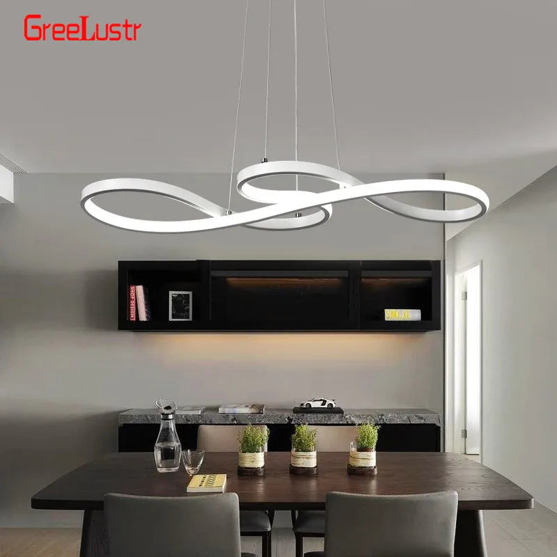GreeLustr Nordic Led Pendant Light Modern Minimalist Chandelier