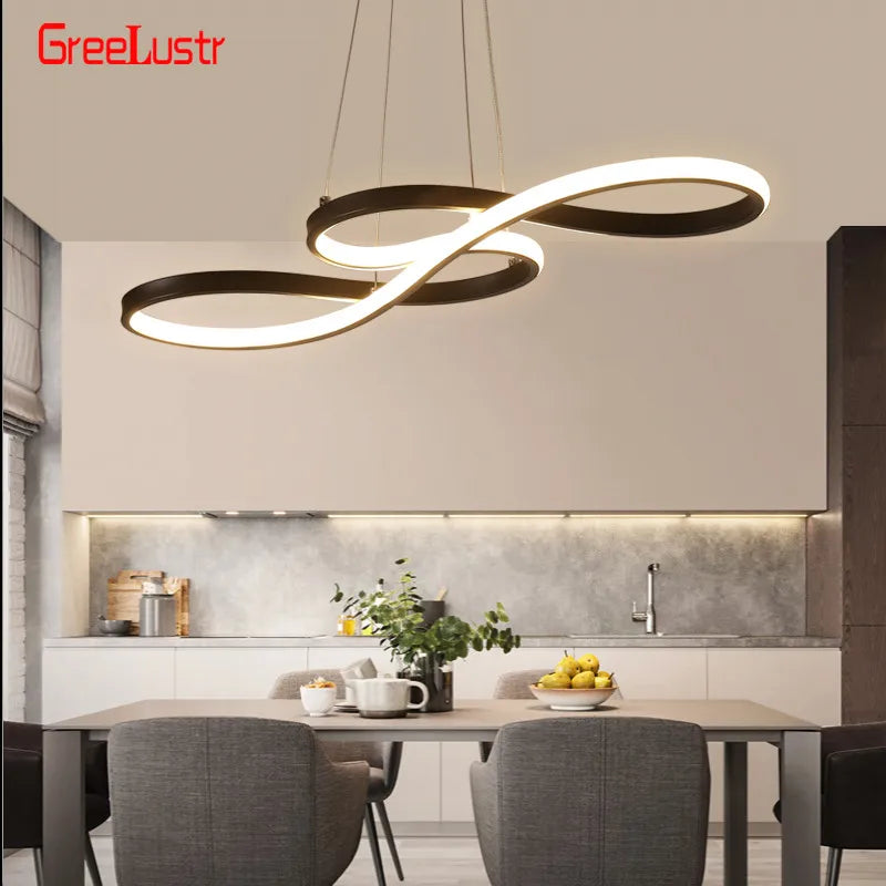 GreeLustr Nordic Led Pendant Light Modern Minimalist Chandelier