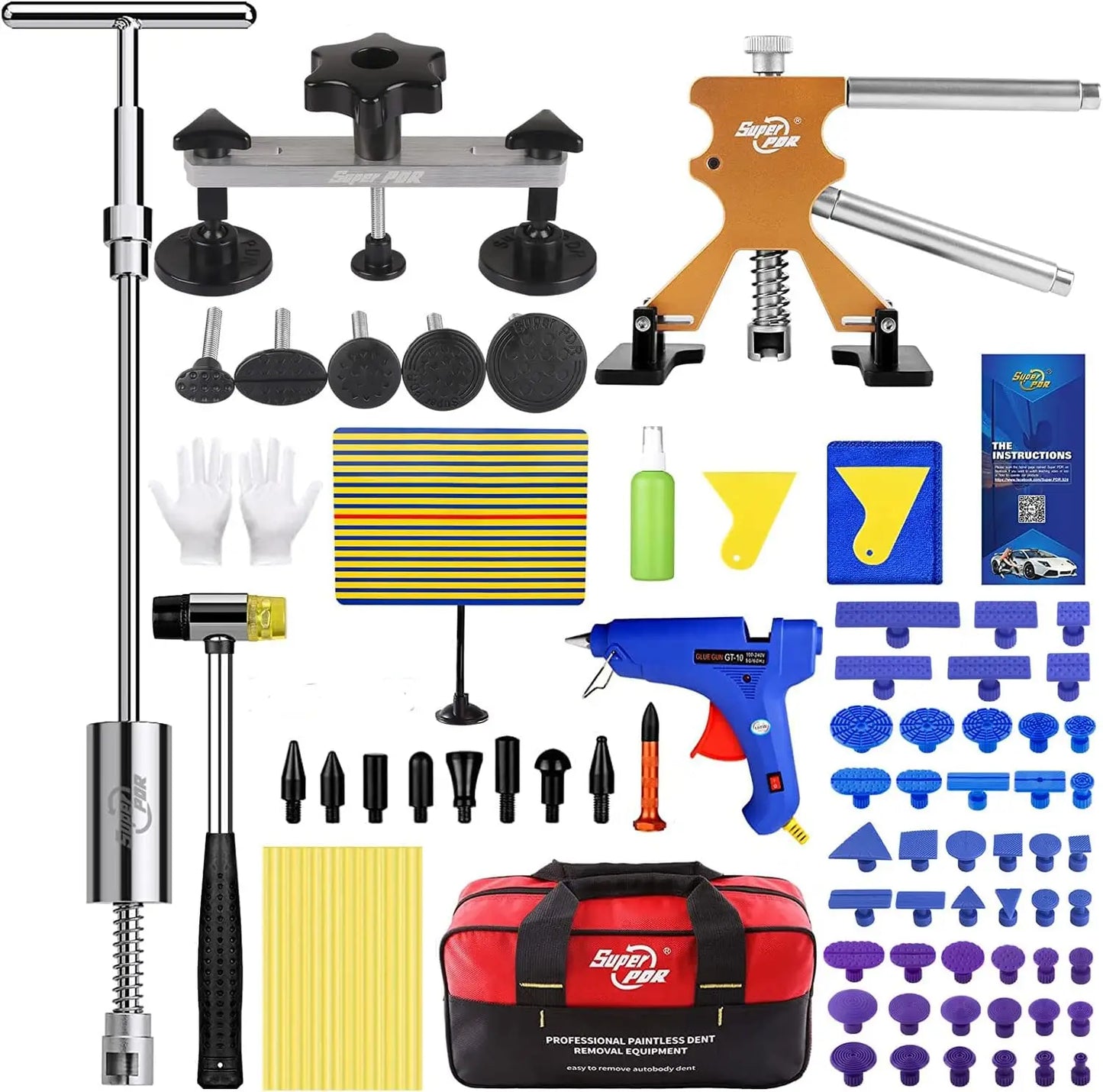 PDR Dent Removal Tool Car Dent Repair Kit Professional Grade