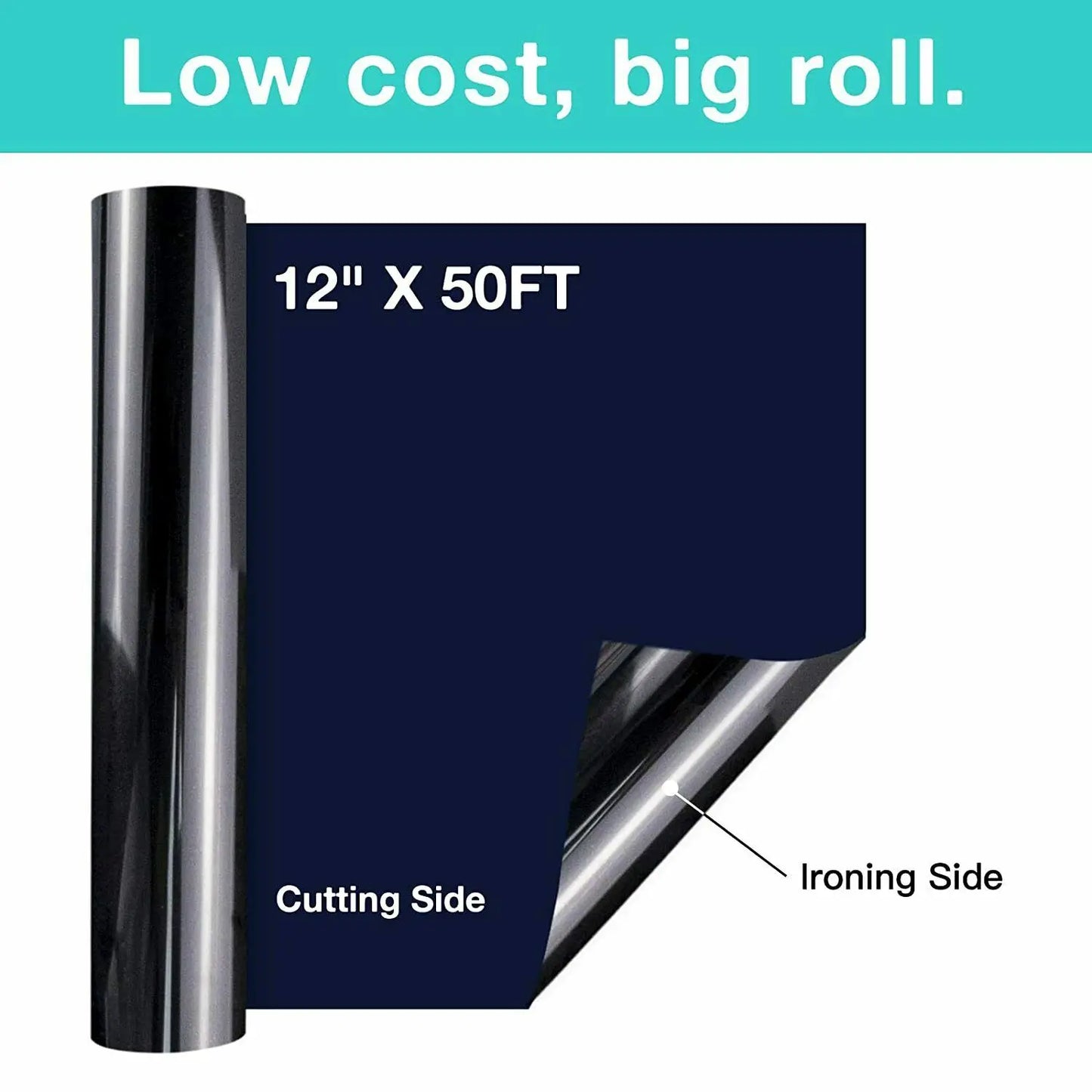HTVRONT Heat Transfer Vinyl Roll for T Shirt Craft