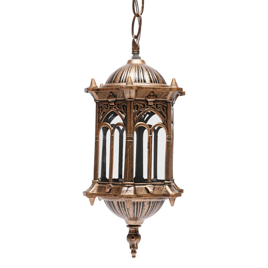 Industrial Vintage Metal Pendant Light IP44 220V Outdoor Lamp