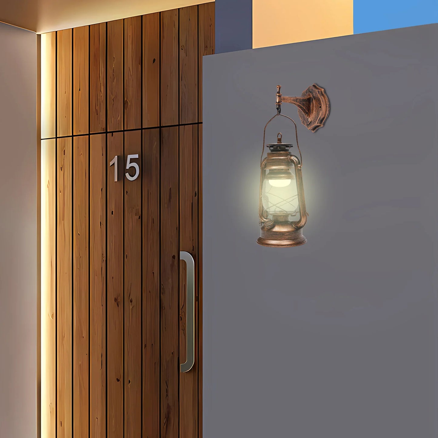Bymaocar Wall Light Outdoor Bronze Lanterns For Facades And Yards