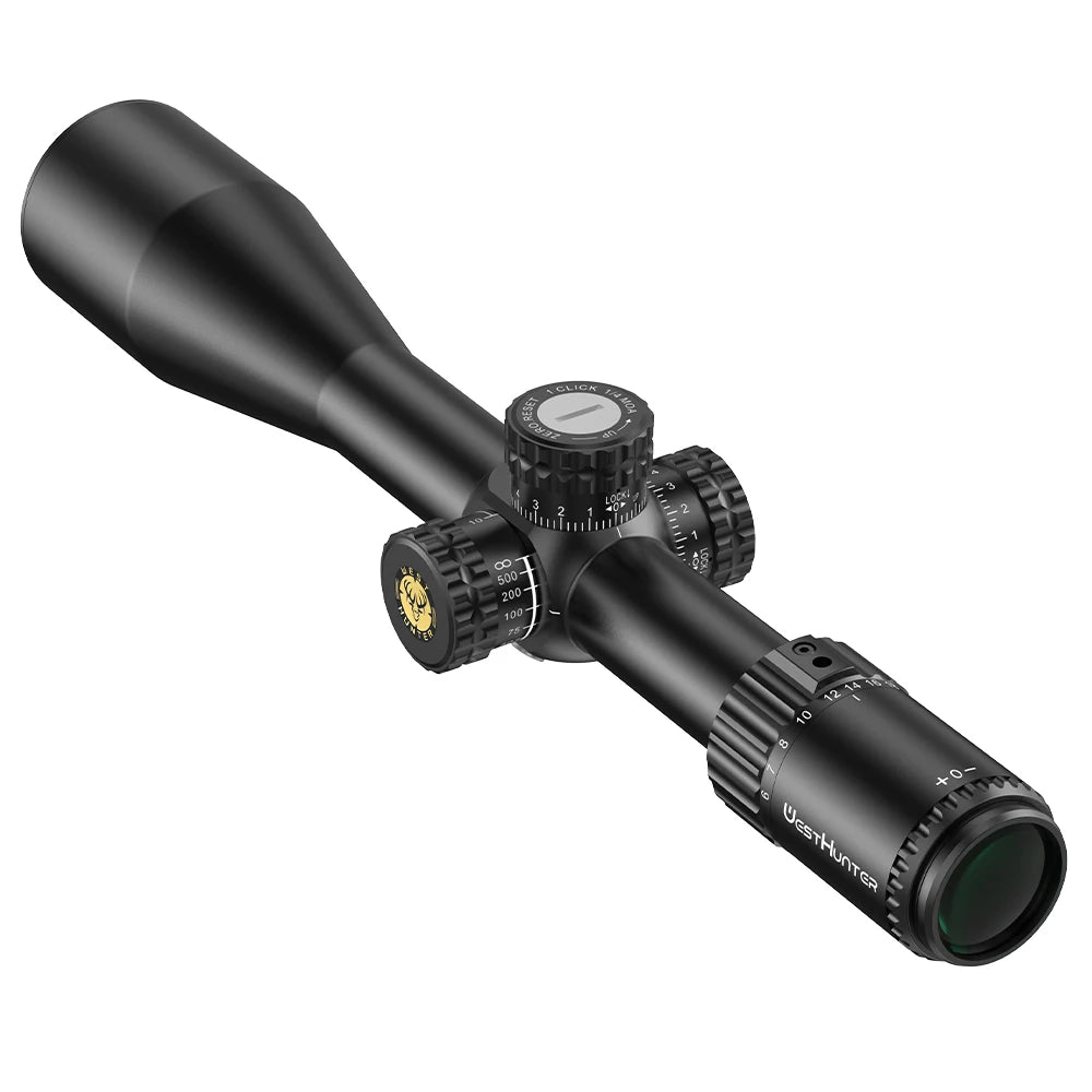 WestHunter 6-24X50 SFP Riflescope With Reset Lock Turrets For Hunting