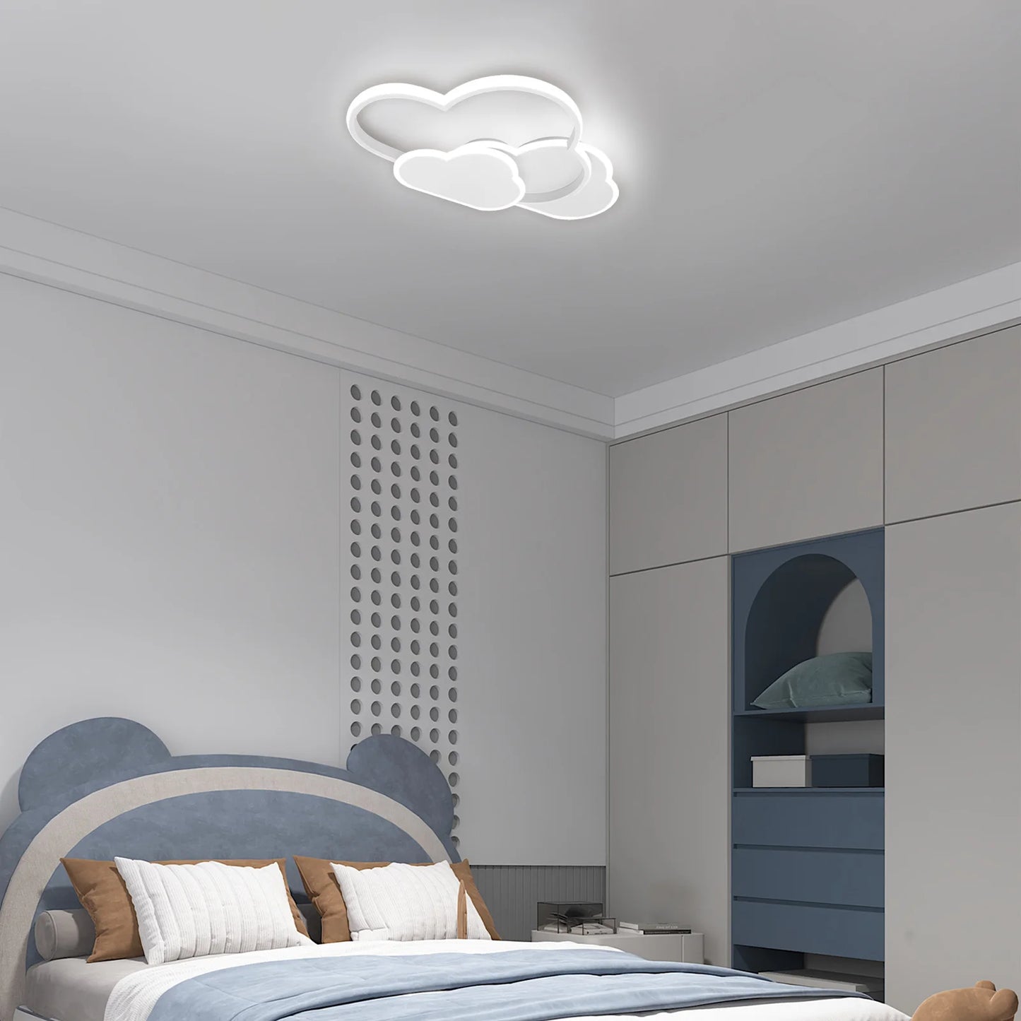 LED Cloud Ceiling Light For Home Decor, Modern Chandelier
