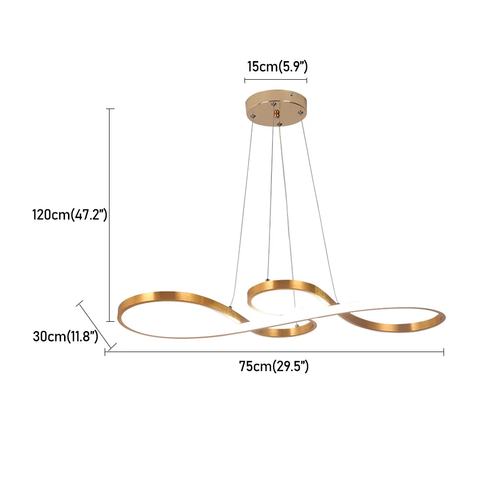 GreeLustr Nordic Led Pendant Light Modern Minimalist Chandelier