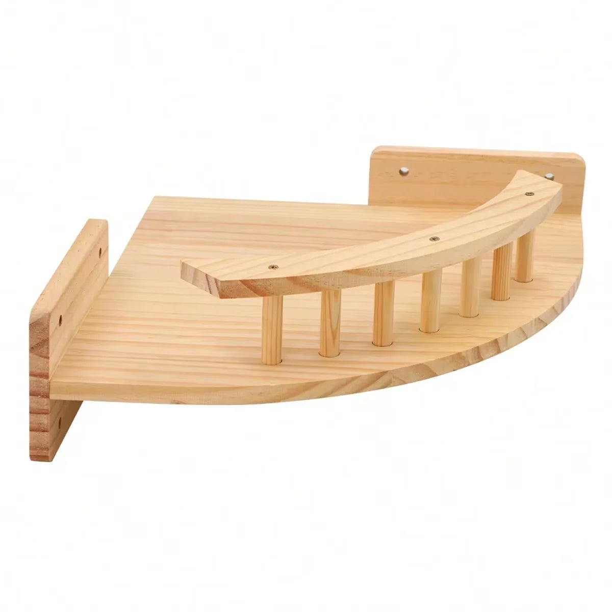 CWV Corner Hammock Cat Tree With Steps Wall Mount Furniture