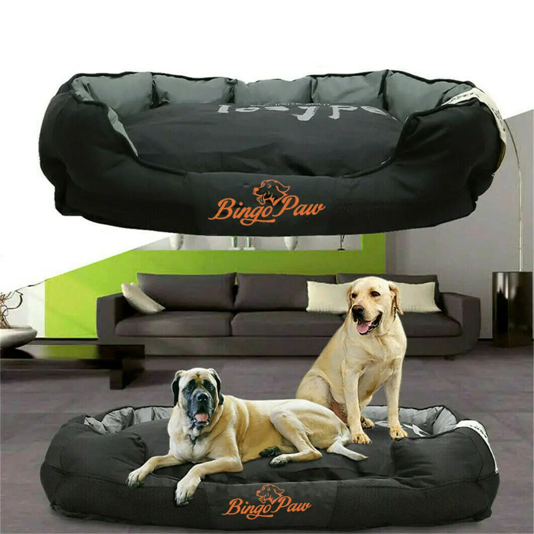 BINGOPAW Waterproof Orthopedic Dog Bed Sofa Mat Kennel Washable