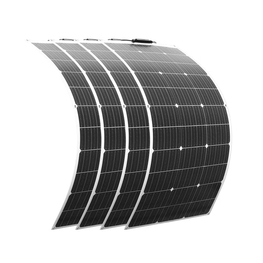 BOGUANG Flexible 100W Monocrystalline Solar Panel 12V 24V Battery