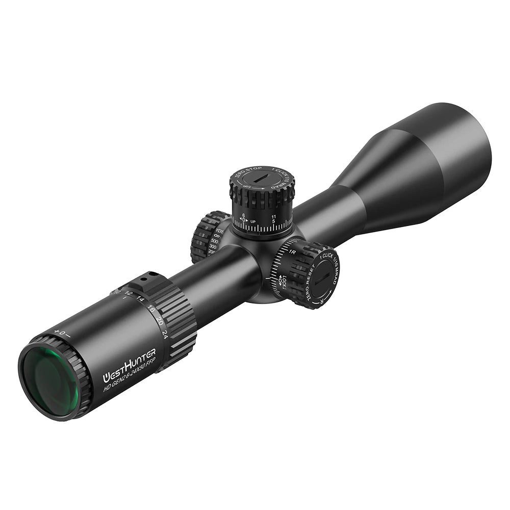 Westhunter First Focal Plane Etched Glass Riflescope Zero Stop