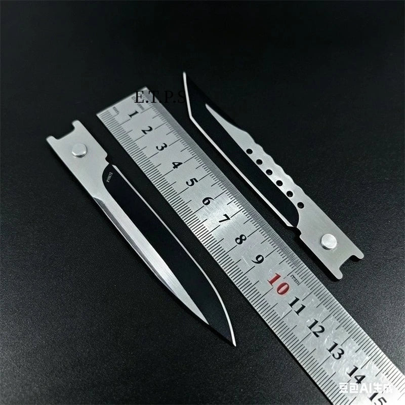 UT-70 Black Folding Blade Multifunctional Survival EDC Pocket Knives Outdoor Camping Hunting Knives Blade
