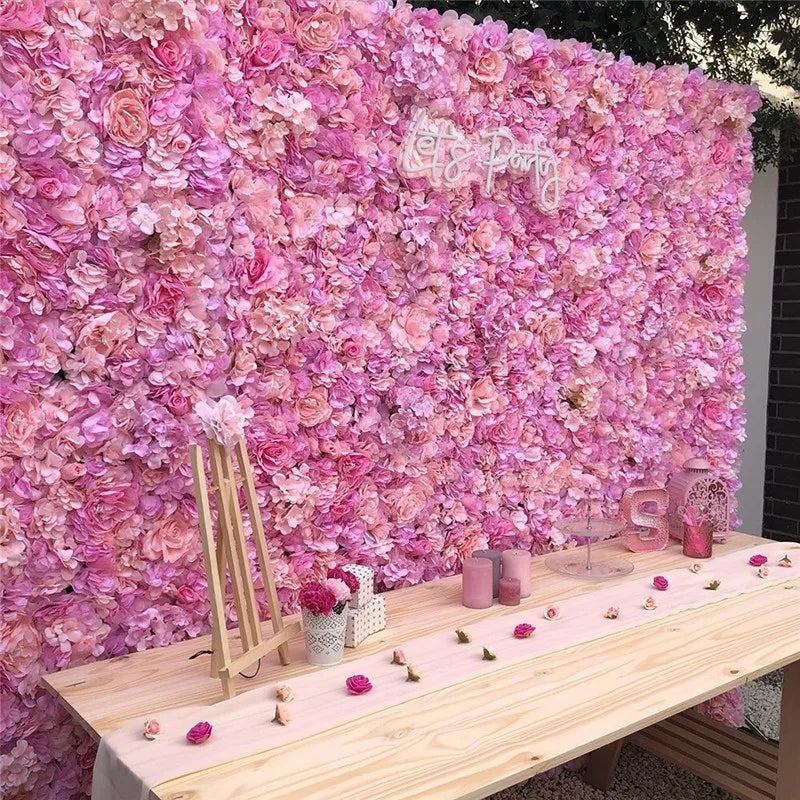 MEIHON Silk Flower Wall Decor For Weddings Backdrops And Photography
