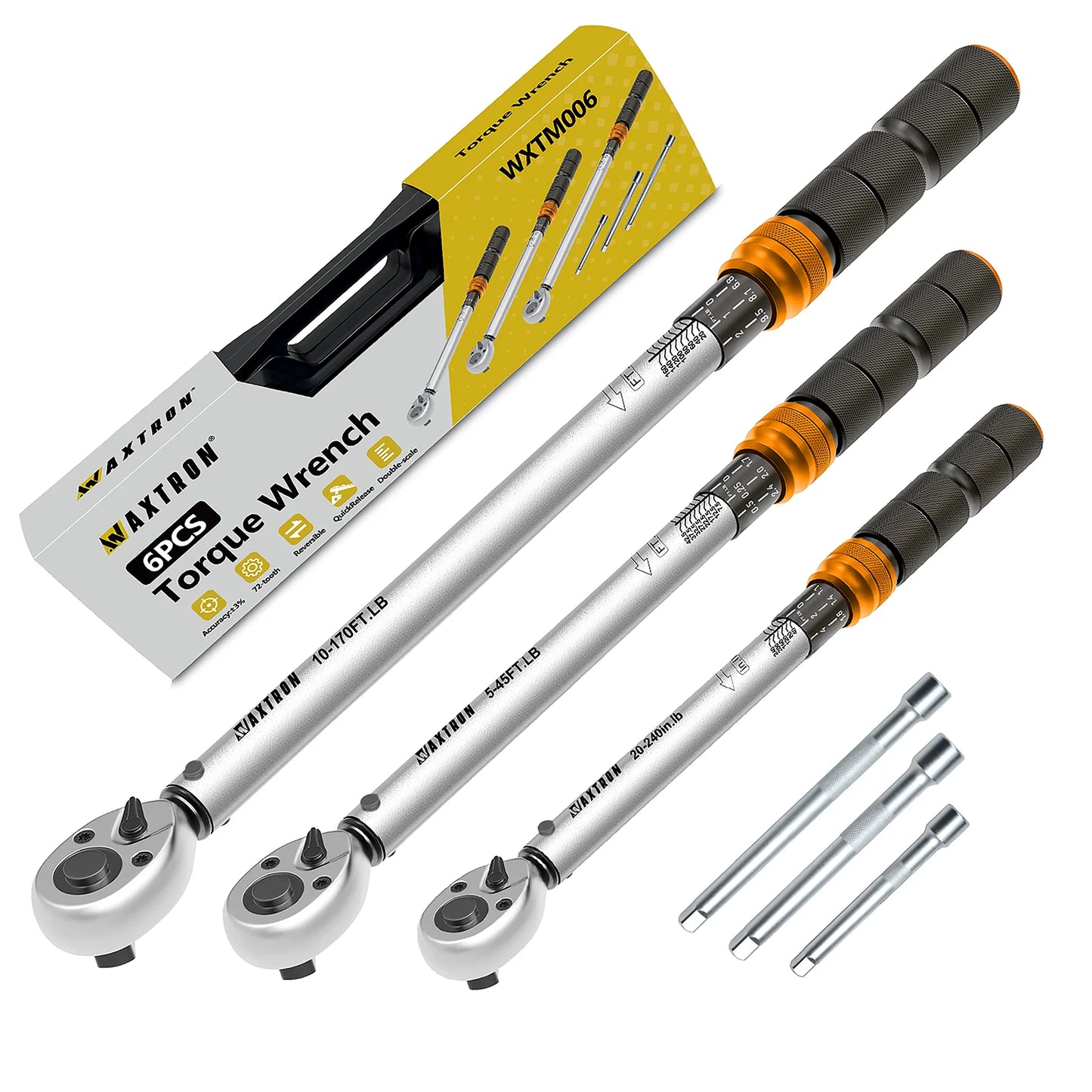 Waxtron Torque Wrench Professional Maintenance Tool for Motorcycles