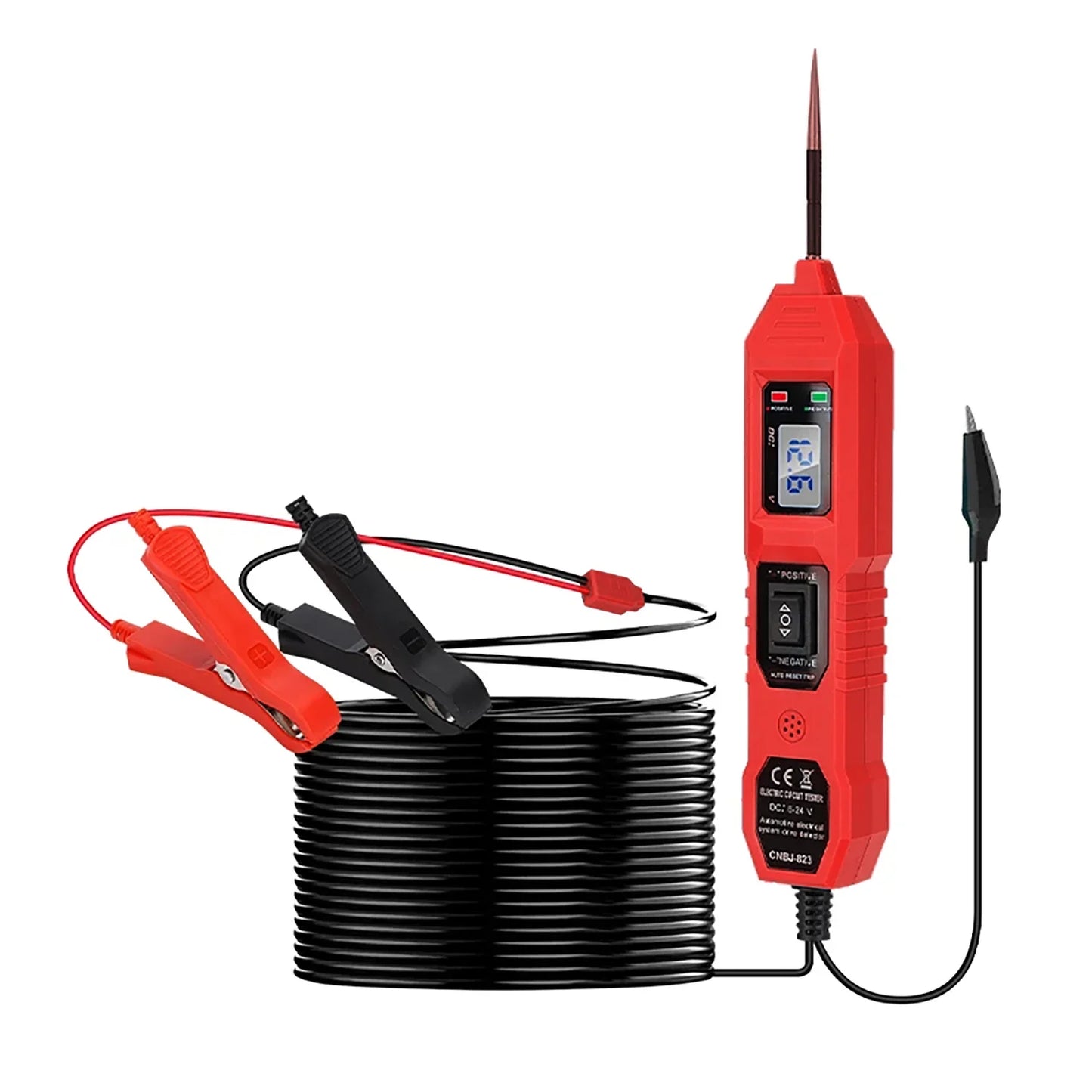 Automotive Circuit Tester With Voltage Display Car Power Probe Kit