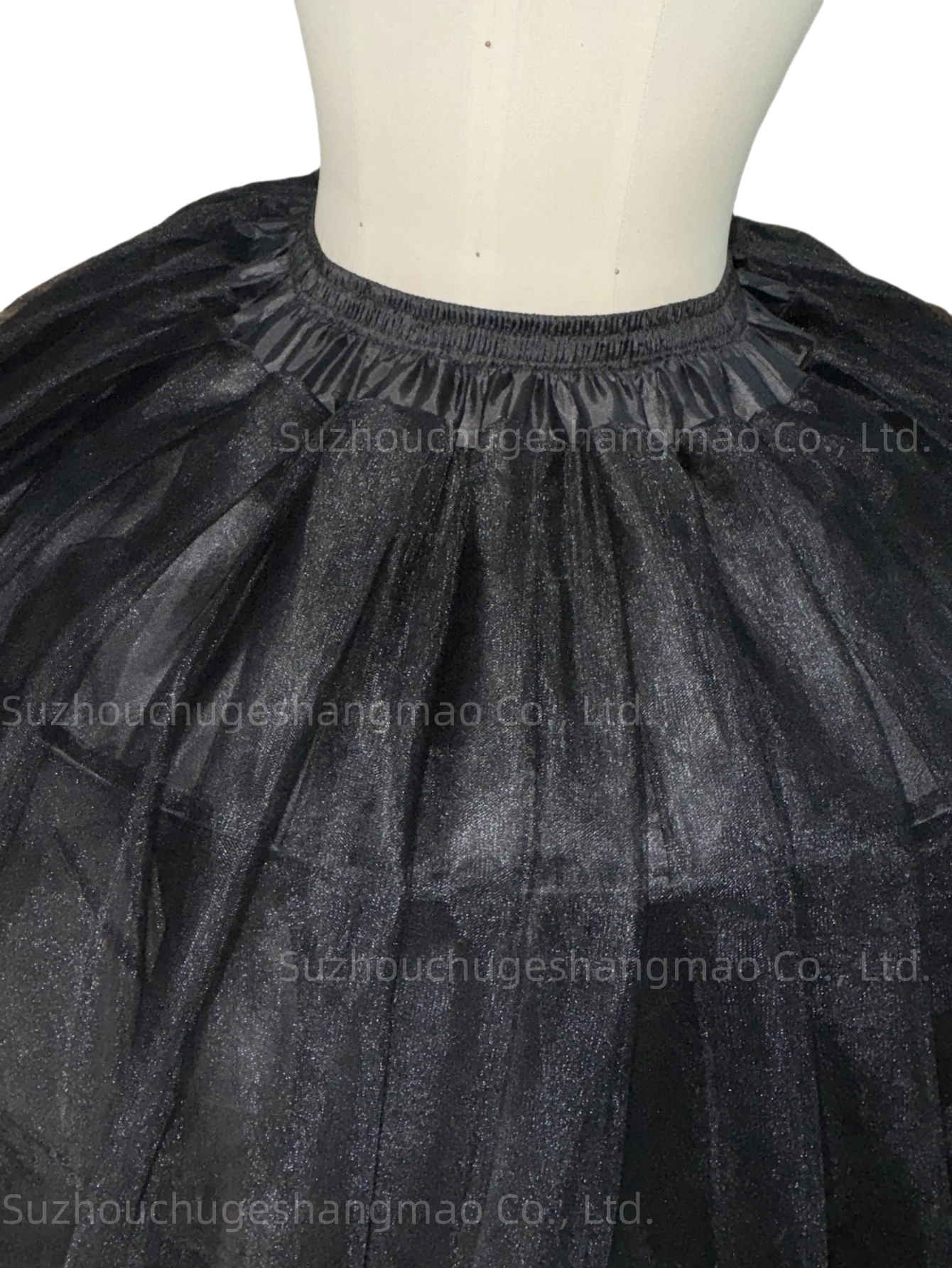 NONECN Petticoat 4 Hoops Fluffy Crinoline Underskirt For Bridal