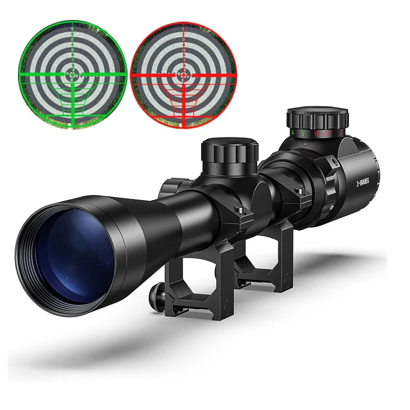 Bestsight Illuminated Tactical Rifle Scope With Hunting Reticle