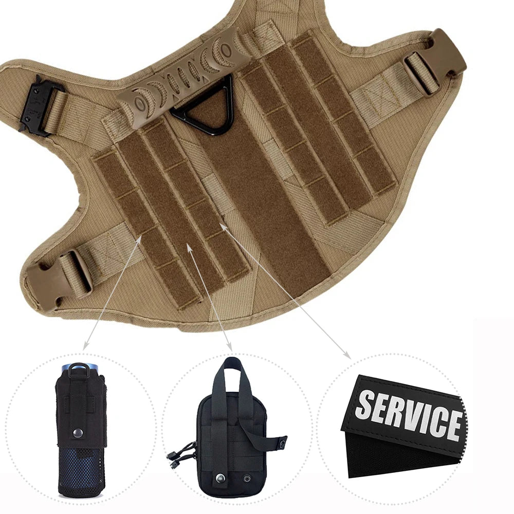 Nylon Breakaway Padded Dog Harness And Leash Set For Walking