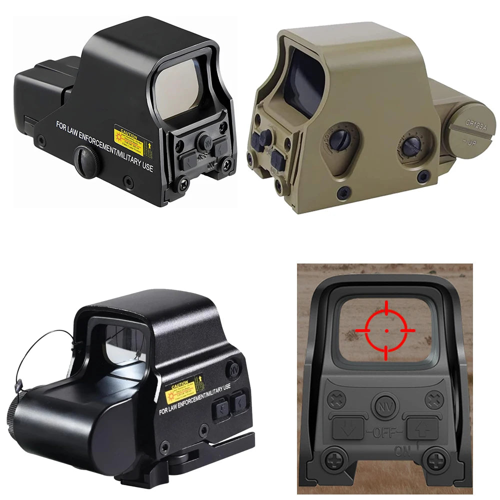 Nabila Red Dot Holographic Sight Scope For Rifle Rails