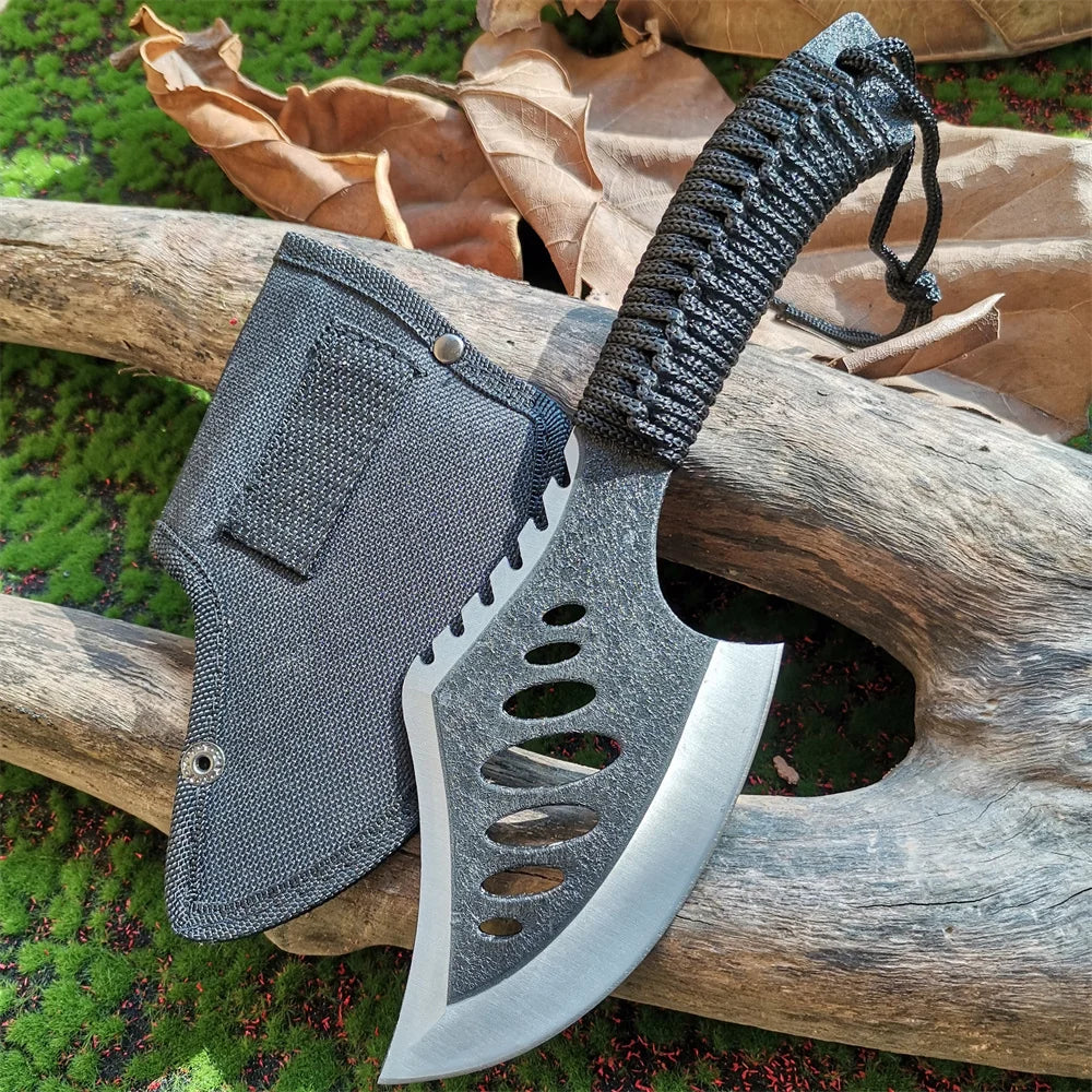 Doom Blade Stainless Steel Survival Camping Tomahawk With Nylon Sheath