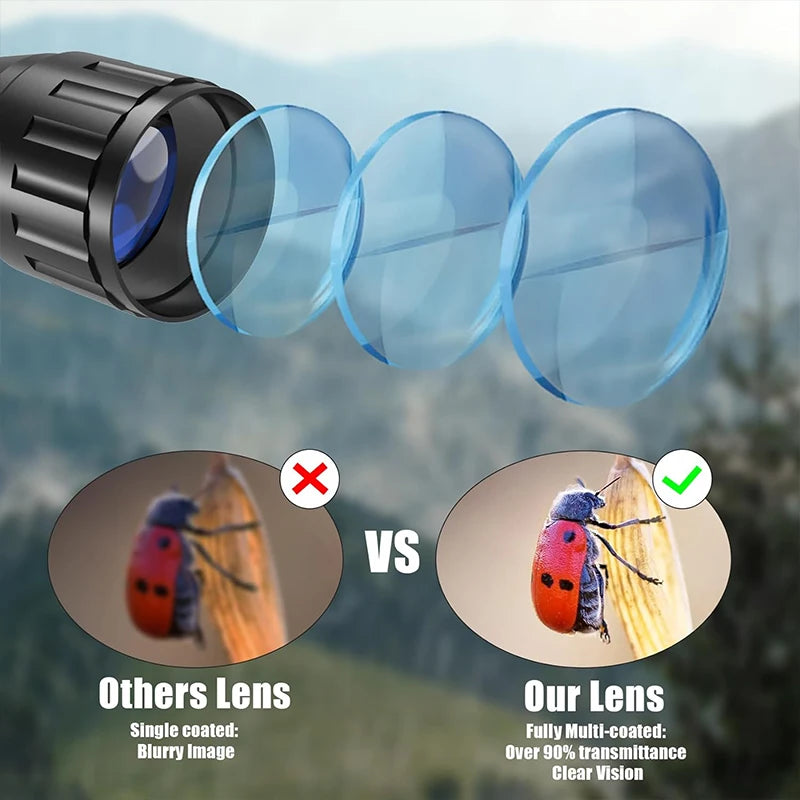 Bestsight Illuminated Tactical Hunting Rifle Scope With Red Green Reticle