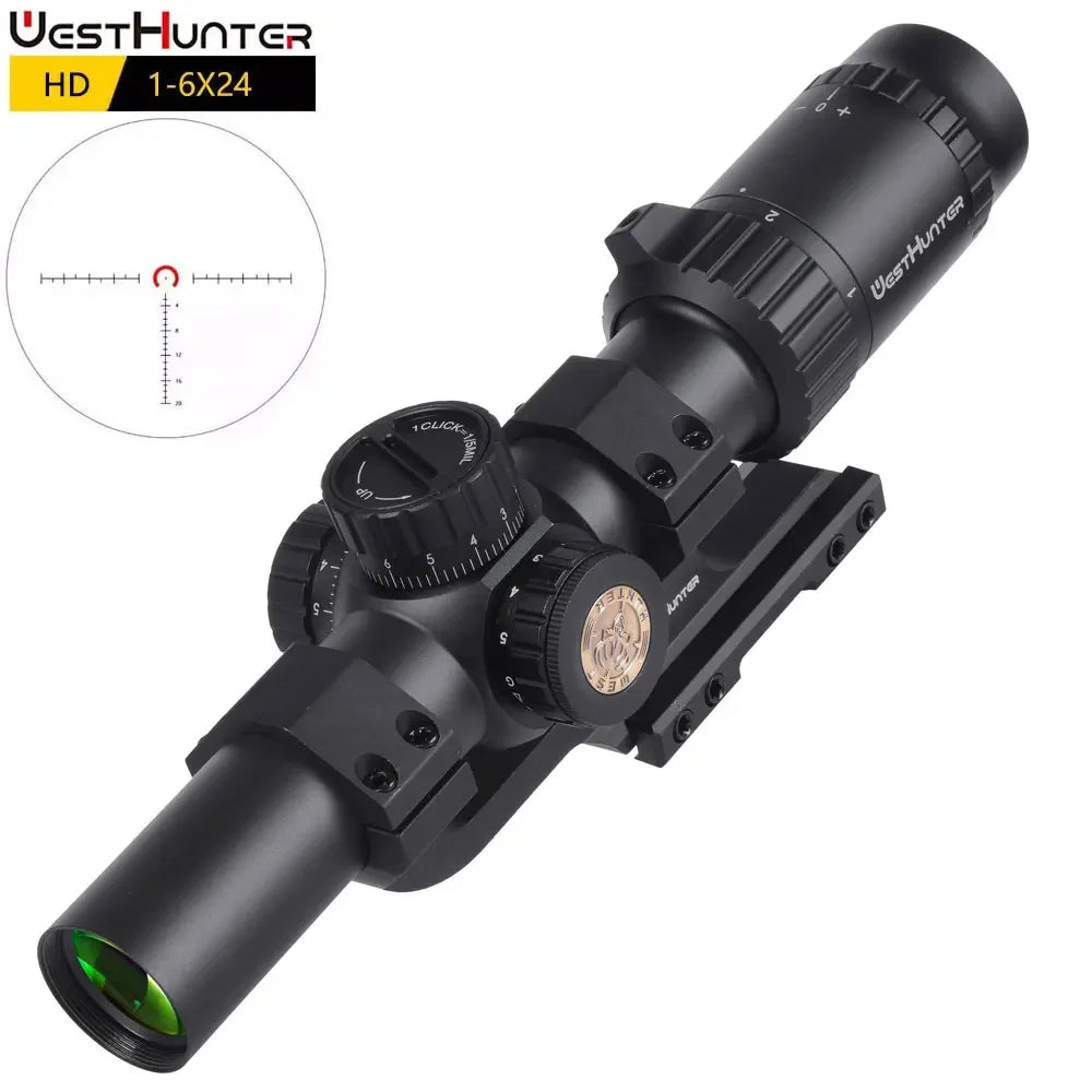 WestHunter IR LPVO Riflescope With Illuminated Etched Reticle