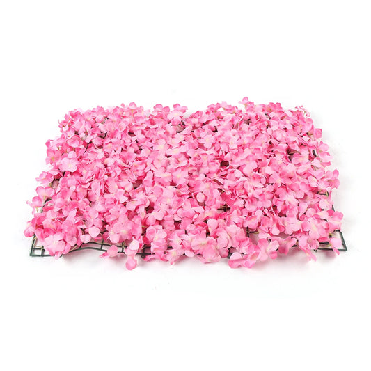 Elegant Silk Rose Flower Wall Panels For Wedding Decor