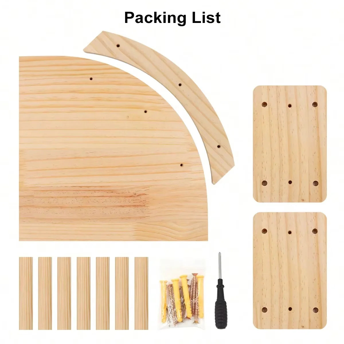 CWV Corner Hammock Cat Tree With Steps Wall Mount Furniture