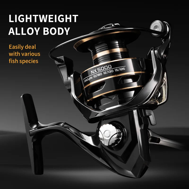 J-BARZILLAI NX Spinning Reel With 10kg Max Drag Performance