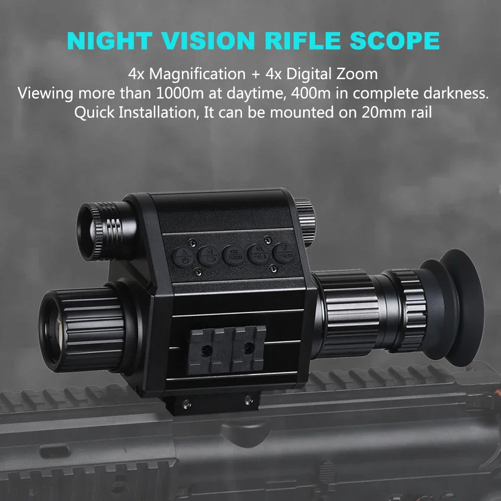 Tensdarcam Digital Night Vision Monocular With Infrared Camera