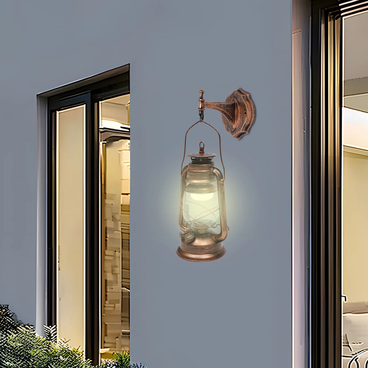 Bymaocar Wall Light Outdoor Bronze Lanterns For Facades And Yards