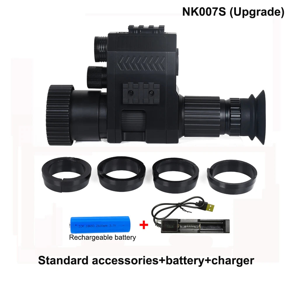 Megaorei Digital Night Vision Riflescope Monocular with Infrared Zoom