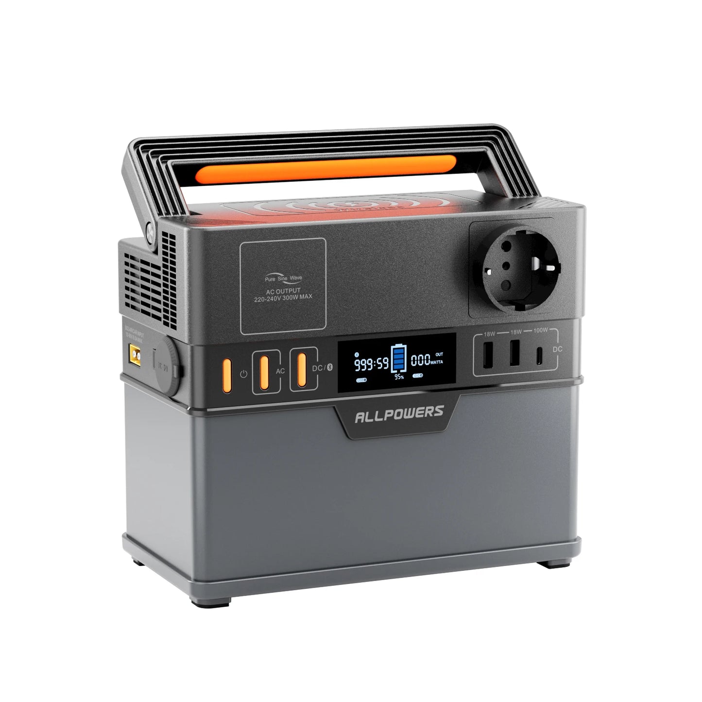 ALLPOWERS S300 Plus Portable Power Station 288Wh Battery Generator