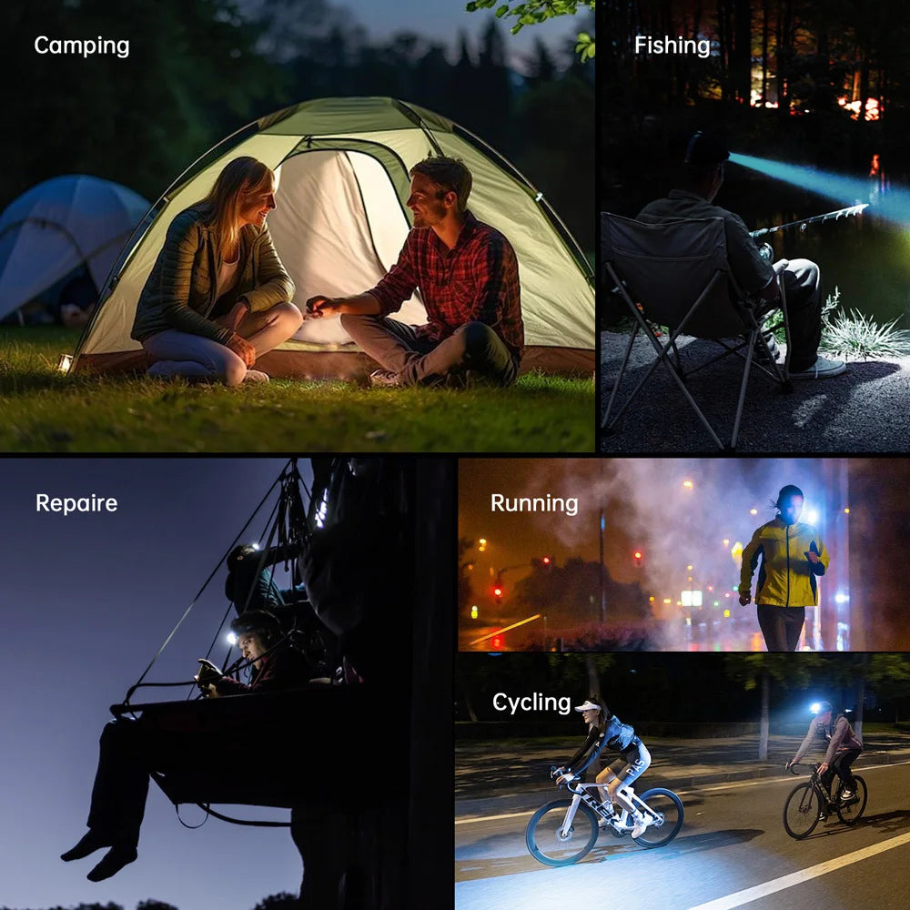 Sofirn HS42 USB C Rechargeable Headlamp 2100 Lumens For Camping