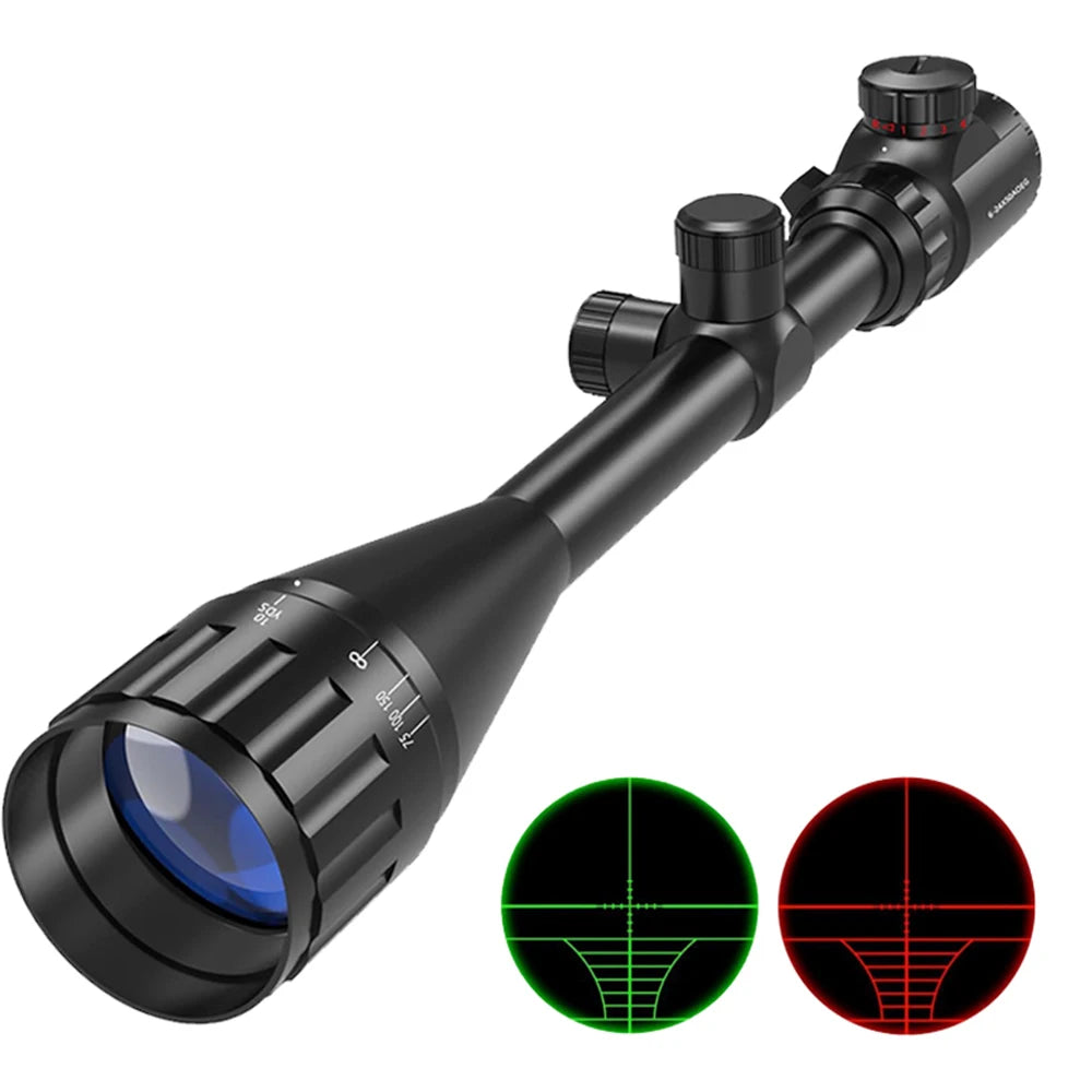 Bestsight Illuminated Tactical Hunting Rifle Scope With Red Green Reticle