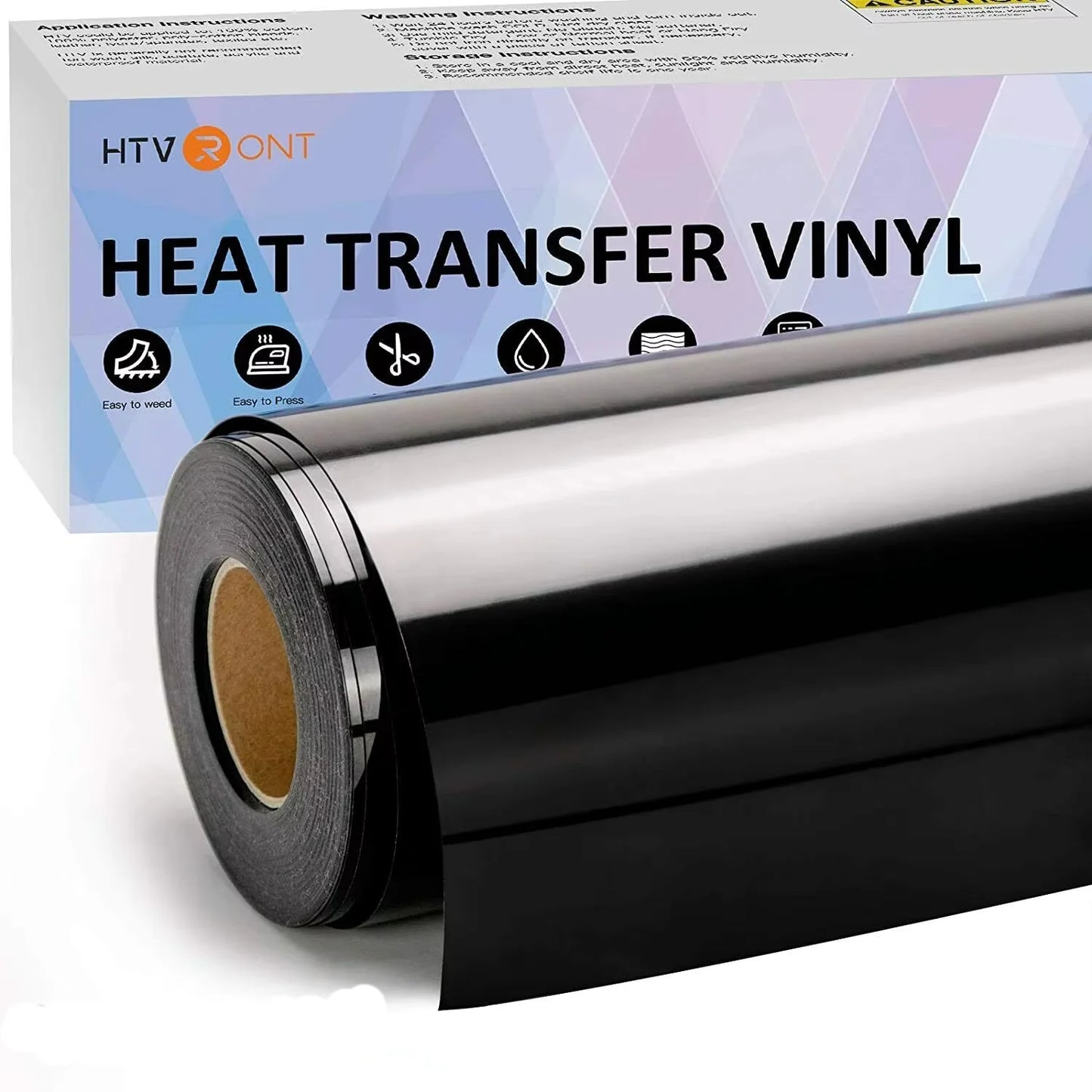 HTVRONT Heat Transfer Vinyl Roll for T Shirt Craft