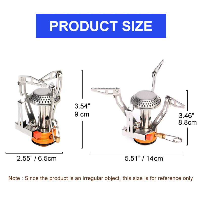 Widesea Camping Cookware Set Outdoor Tableware Portable Stove Pot Cup