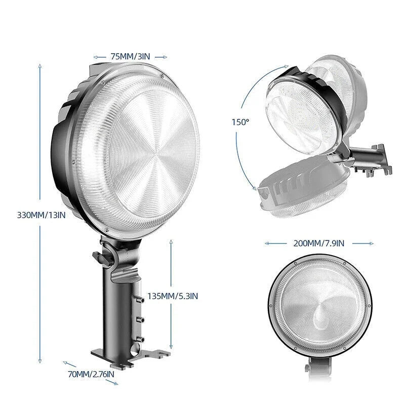 LED Outdoor Security Light With Sensor Waterproof Flood Light