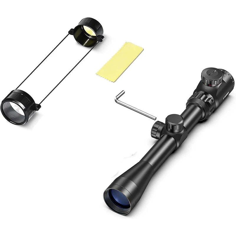 Bestsight Illuminated Tactical Rifle Scope With Hunting Reticle