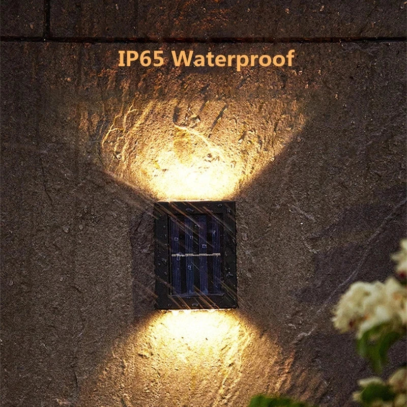 1~8PCs Wall Solar Light Waterproof Garden Solar LED Light for Outdoor Lighting Street Lamp Home Balcony Porch Yard Decoration