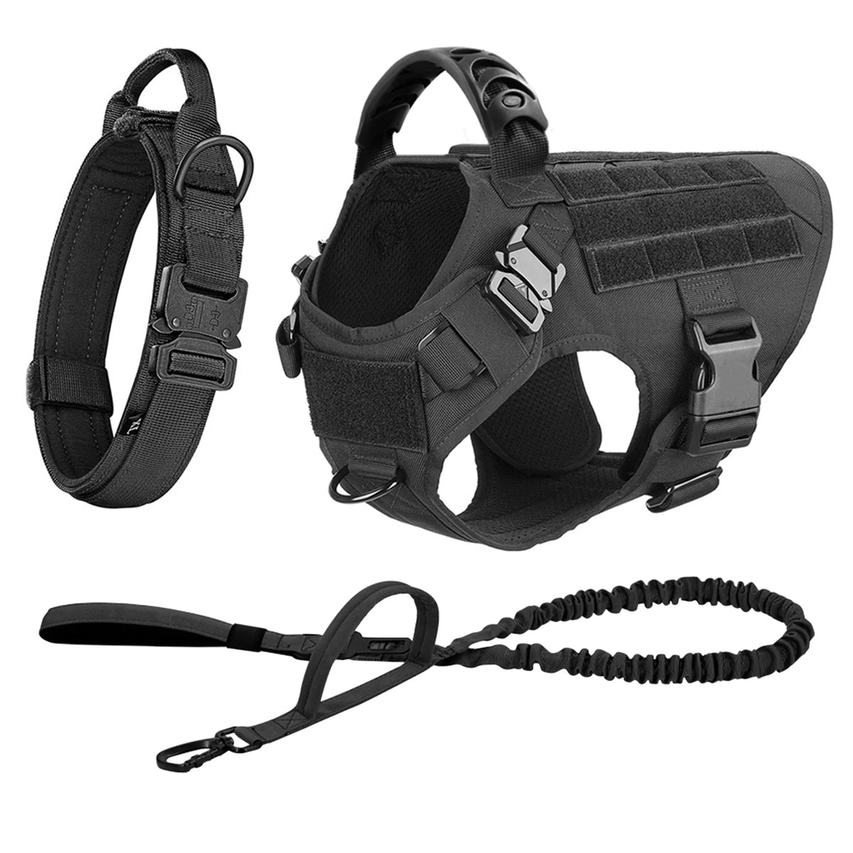 Nylon Breakaway Padded Dog Harness And Leash Set For Walking