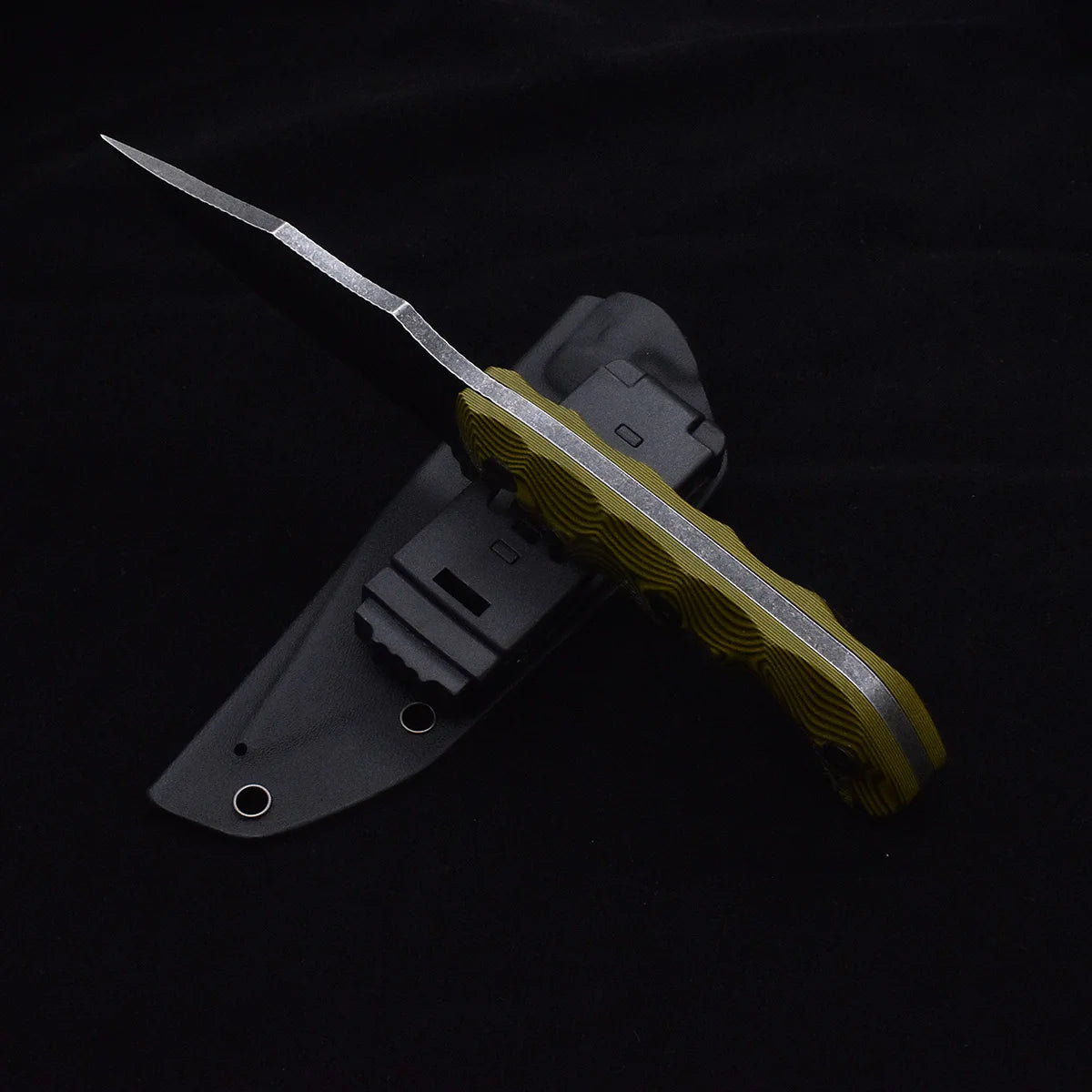 Portable Sharp Fixed Blade Knife | G10 Handle One-Piece Keel | Outdoor Jungle Survival Camping Tool
